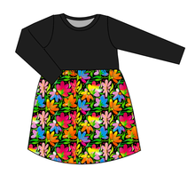 Load image into Gallery viewer, Electric Floral Play Dress