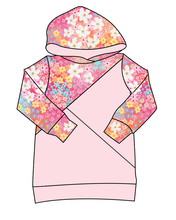 Load image into Gallery viewer, Sunset Floral Classic Hoodie (or Crewneck)