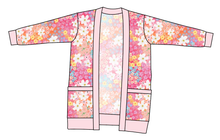 Load image into Gallery viewer, Sunset Floral Kids Grandpa Cardigan