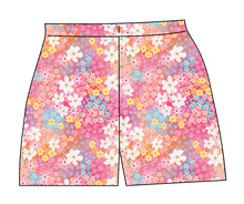 Load image into Gallery viewer, Sunset Floral Ladies' Lounge Shorts