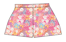 Load image into Gallery viewer, Sunset Floral Ladies' Lounge Shorts