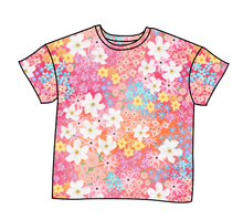 Load image into Gallery viewer, Sunset Floral Oversized Tee