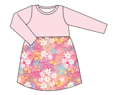 Load image into Gallery viewer, Sunset Floral Play Dress