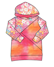 Load image into Gallery viewer, Sunset Floral Classic Hoodie (or Crewneck)
