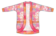 Load image into Gallery viewer, Sunset Floral Ladies' Cocoon Cardigan