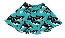 Load image into Gallery viewer, Orca Party Circle Skirt