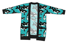 Load image into Gallery viewer, Orca Party Ladies' Grandpa Cardigan