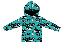 Load image into Gallery viewer, Orca Party Ladies Oversized Hoodie