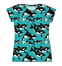 Load image into Gallery viewer, Orca Party Ladies' Basic Tee