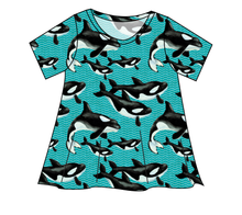 Load image into Gallery viewer, Orca Party Ladies' Swing Tee