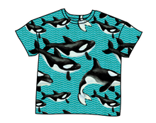 Load image into Gallery viewer, Orca Party Oversized Tee