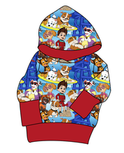 Load image into Gallery viewer, Summer Pups Grow With Me Hoodie (or Crewneck)
