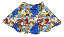 Load image into Gallery viewer, Summer Pups Ladies' Circle Skirt
