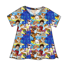 Load image into Gallery viewer, Summer Pups Ladies' Swing Tee