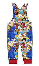 Load image into Gallery viewer, Summer Pups Overalls and Shortalls