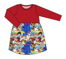 Load image into Gallery viewer, Summer Pups Play Dress