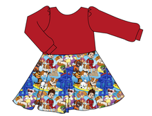 Load image into Gallery viewer, Summer Pups Prairie Dress