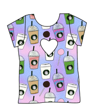 Load image into Gallery viewer, Famous Frappes Cambria Heart Back Tee