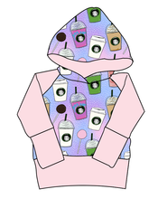 Load image into Gallery viewer, Famous Frappes Grow With Me Hoodie (or Crewneck)