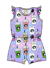 Load image into Gallery viewer, Famous Frappes Ivy Summer Romper