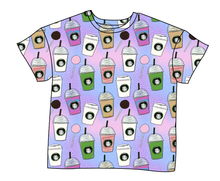 Load image into Gallery viewer, Famous Frappes Ladies' Oversized Tee