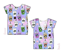 Load image into Gallery viewer, Famous Frappes Low Back Ballerina Tee