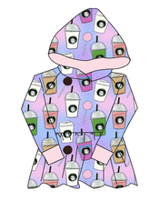 Load image into Gallery viewer, Famous Frappes Peplum Hoodie (or Crewneck)