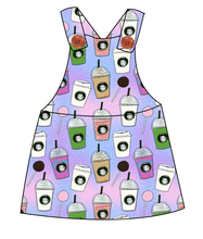 Load image into Gallery viewer, Famous Frappes Skirt-Alls