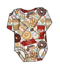 Load image into Gallery viewer, Canadian Coffee Lap Neck Bodysuit