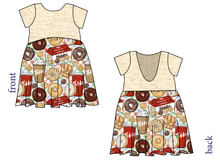 Load image into Gallery viewer, Canadian Coffee Low Back Dress