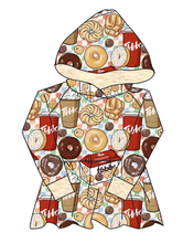 Load image into Gallery viewer, Canadian Coffee Peplum Hoodie (or Crewneck)