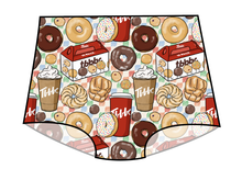 Load image into Gallery viewer, Canadian Coffee Swim Ladies' High Waisted Bikini Bottoms