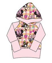 Load image into Gallery viewer, Cupcake Picnic Pals Grow With Me Hoodie (or Crewneck)