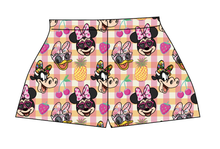 Load image into Gallery viewer, Cupcake Picnic Pals Ladies' Lounge Shorts