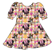 Load image into Gallery viewer, Cupcake Picnic Pals Prairie Dress