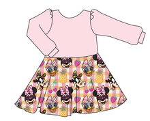 Load image into Gallery viewer, Cupcake Picnic Pals Prairie Dress