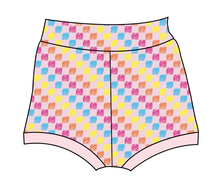 Load image into Gallery viewer, Cupcake Scribble Checks Bummies