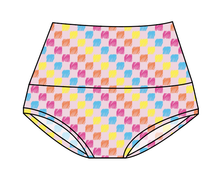 Load image into Gallery viewer, Cupcake Scribble Checks Ladies' Underwear