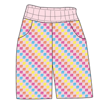 Load image into Gallery viewer, Cupcake Scribble Checks Mens' Joggers and Jogger Shorts