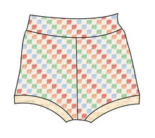 Load image into Gallery viewer, Rad Scribble Checks Bummies