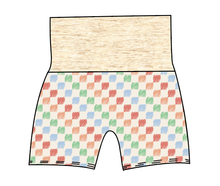 Load image into Gallery viewer, Rad Scribble Checks Grow With Me Pants And Shorts