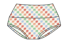 Load image into Gallery viewer, Rad Scribble Checks Ladies' Underwear