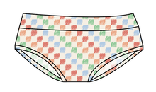 Load image into Gallery viewer, Rad Scribble Checks Ladies' Underwear