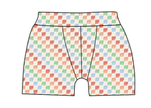 Load image into Gallery viewer, Rad Scribble Checks Mens' Boxer Briefs