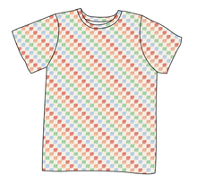 Load image into Gallery viewer, Rad Scribble Checks Mens' Tee