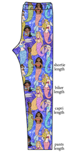 Load image into Gallery viewer, Royal Mermaids Basic Leggings
