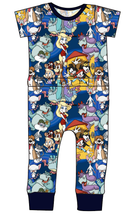 Load image into Gallery viewer, Cartoon Crew Bennett Pants and Shorts Length T-Shirt Romper