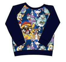 Load image into Gallery viewer, Cartoon Crew Classic Hoodie (or Crewneck)