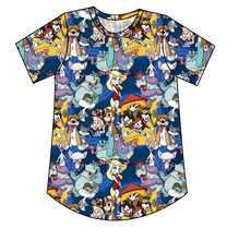 Load image into Gallery viewer, Cartoon Crew Ladies' Relaxed Tee