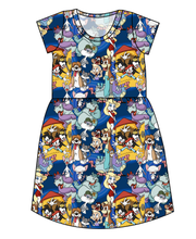 Load image into Gallery viewer, Cartoon Crew Ladies' Play Dress